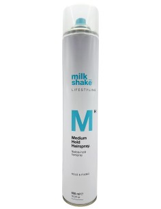 Milk Shake Lifestyling M Medium Hold Hairspray - 500ml - Lacca Per Capelli